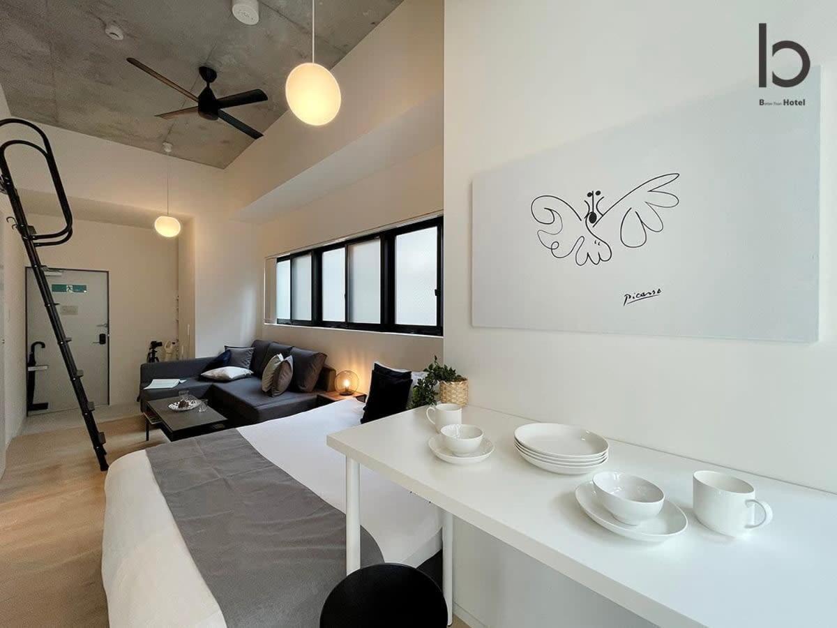 Bhotel Nekoyard - Stylish Loft Studio Steps From Peace Park Hiroshima Luaran gambar