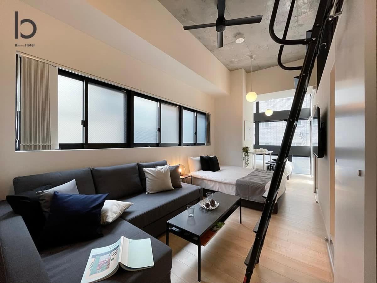 Bhotel Nekoyard - Stylish Loft Studio Steps From Peace Park Hiroshima Luaran gambar