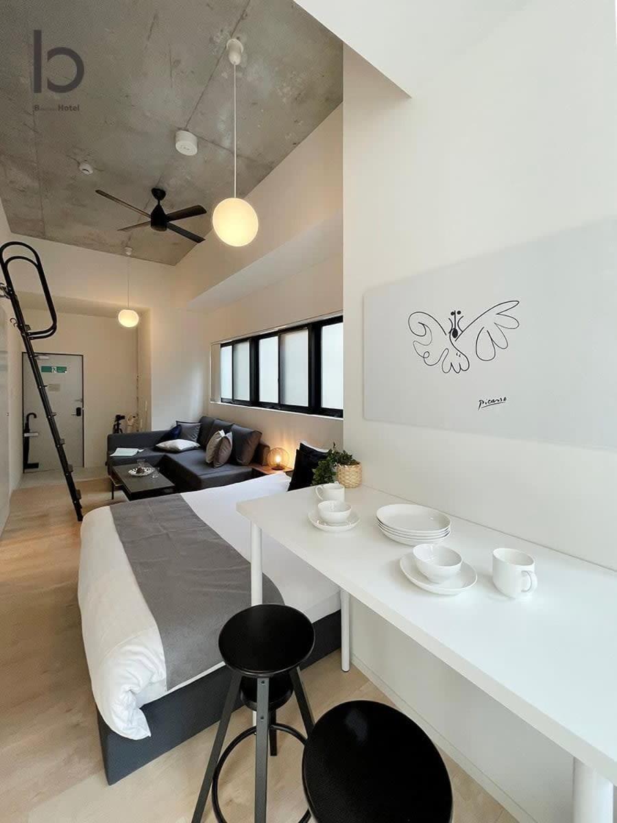 Bhotel Nekoyard - Stylish Loft Studio Steps From Peace Park Hiroshima Luaran gambar